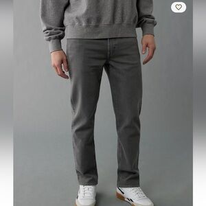 NWT AE EasyFlex +TENCEL™ Fibers Slim Straight Jean in Stone Grey